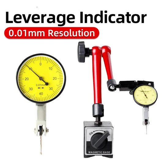 Dial Indicator Magnetic Holder Dial Bore Gauge Magnetic Stand Base Micrometer Measure Tools Hour Type Indicator Comparator Watch Peaceful Pleasures Health and Wellness