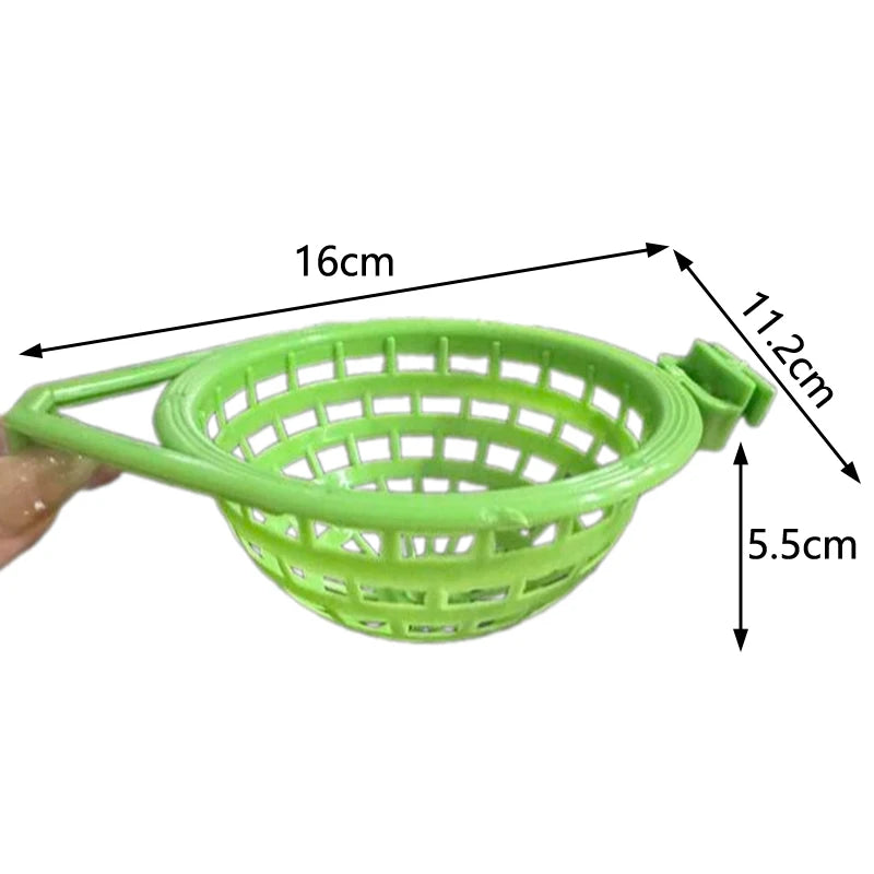Canary Bird Nesting Pan – Plastic Egg Hatching Nest for Pet Birds Bird Nesting Pan Peaceful Pleasures Health and Wellness A2