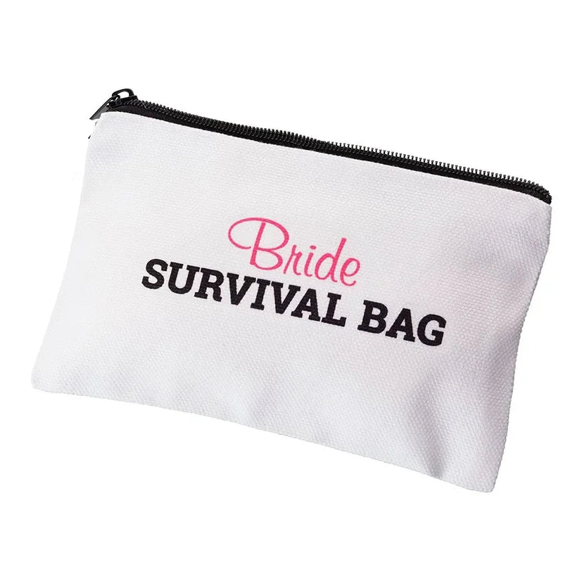 Bridal Emergency Survival Kit Bag | Bachelorette & Wedding Gift Bridal Gift Bag Peaceful Pleasures Health and Wellness bride