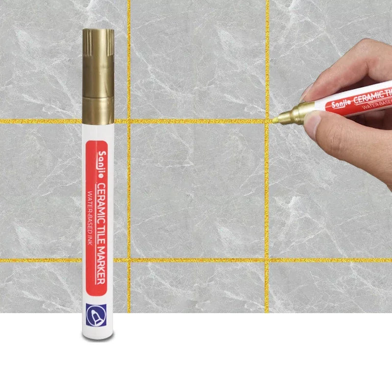 Tile Grout Repair Pen – Waterproof Anti-Mold Gap Marker