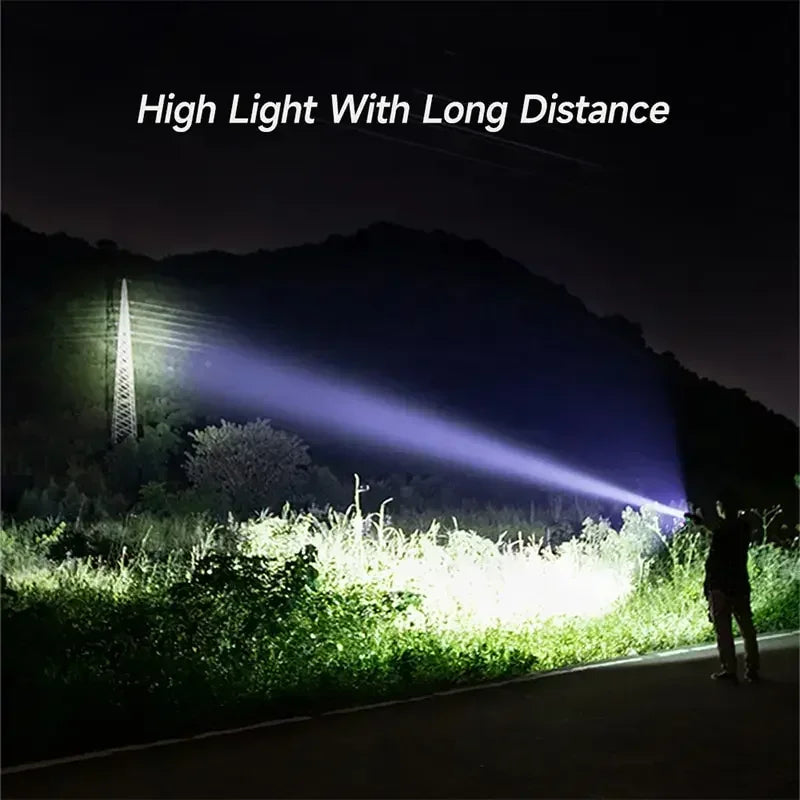 ESMARTER 450-Lumen USB Rechargeable LED Flashlight | IP66