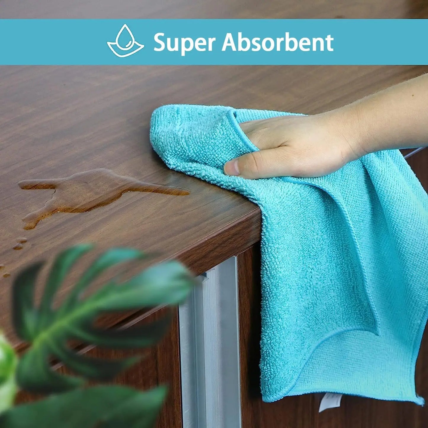 5-Pack 500GSM Dual-Sided Microfiber Towels – Car & Kitchen