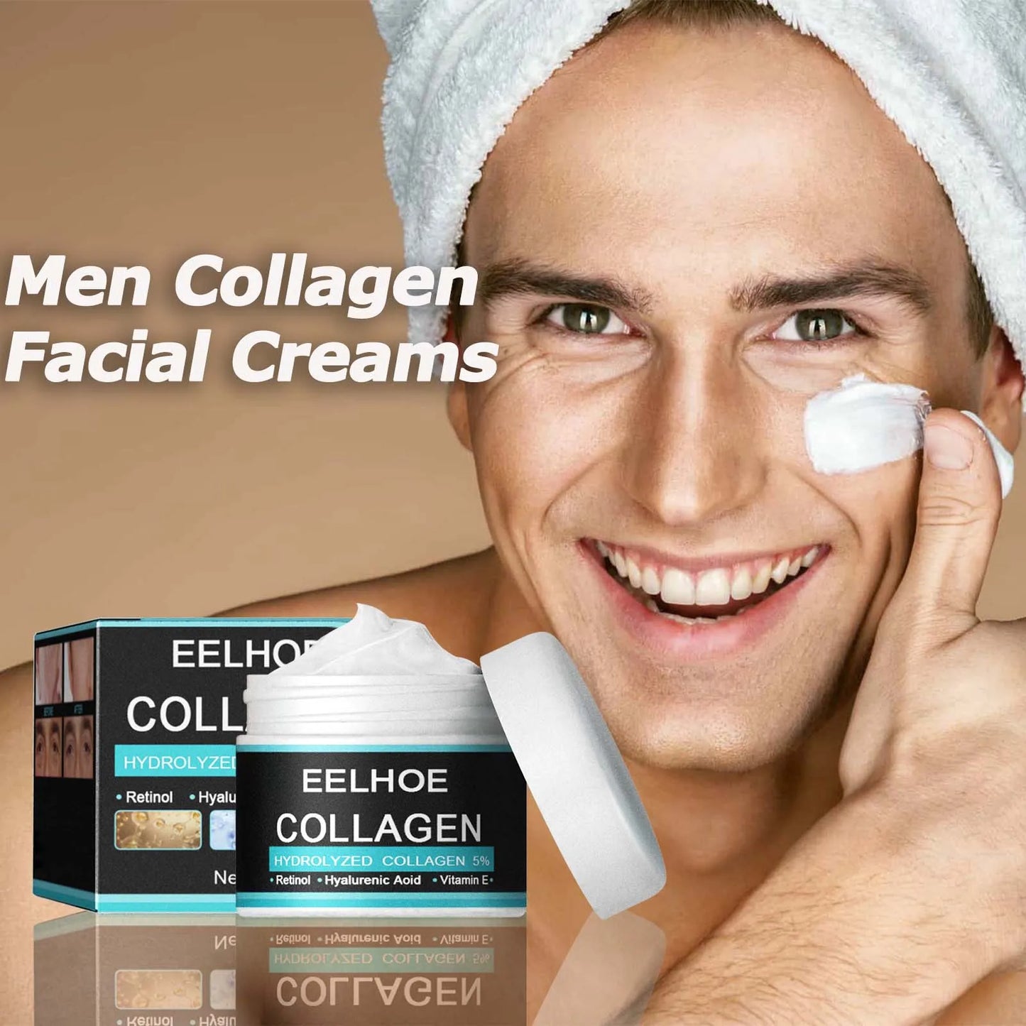 Men's Collagen Face Cream – Anti-Aging, Firming & Hydrating