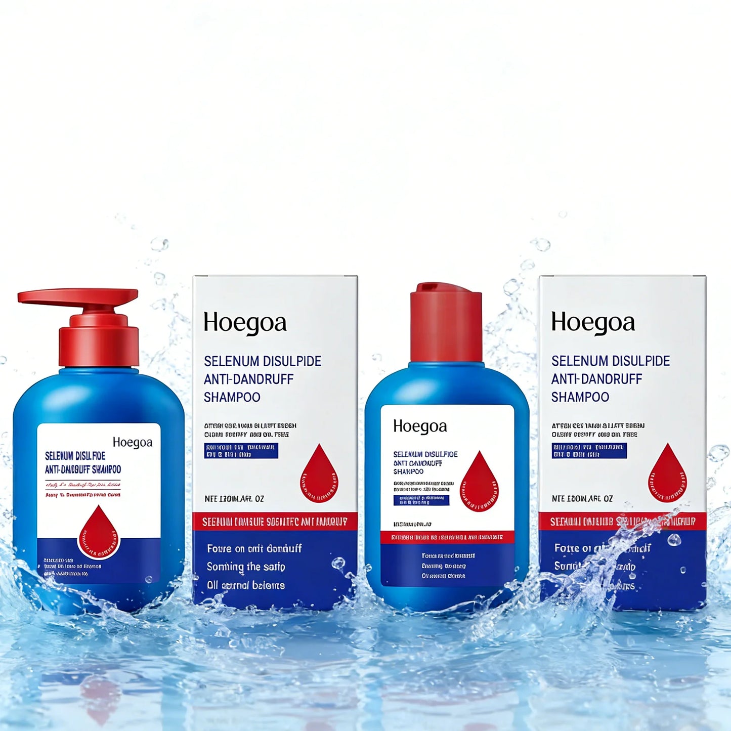 HOEGOA Selenium Sulfide Shampoo – Dandruff & Oil Control