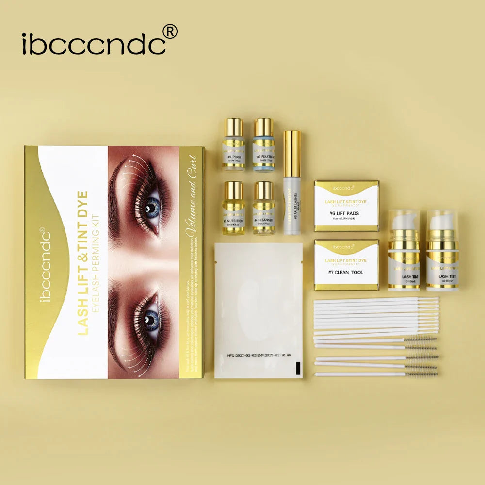 ibcccndc Lash Lift & Tint Kit – Pro Eyelash Perming Set