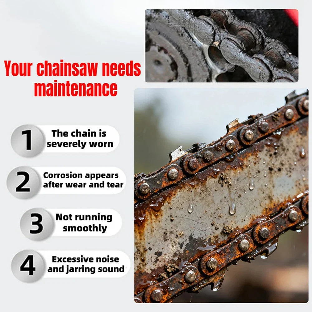 Chainsaw Bar & Chain Lubricating Oil – Anti-Wear Anti-Rust 100ml