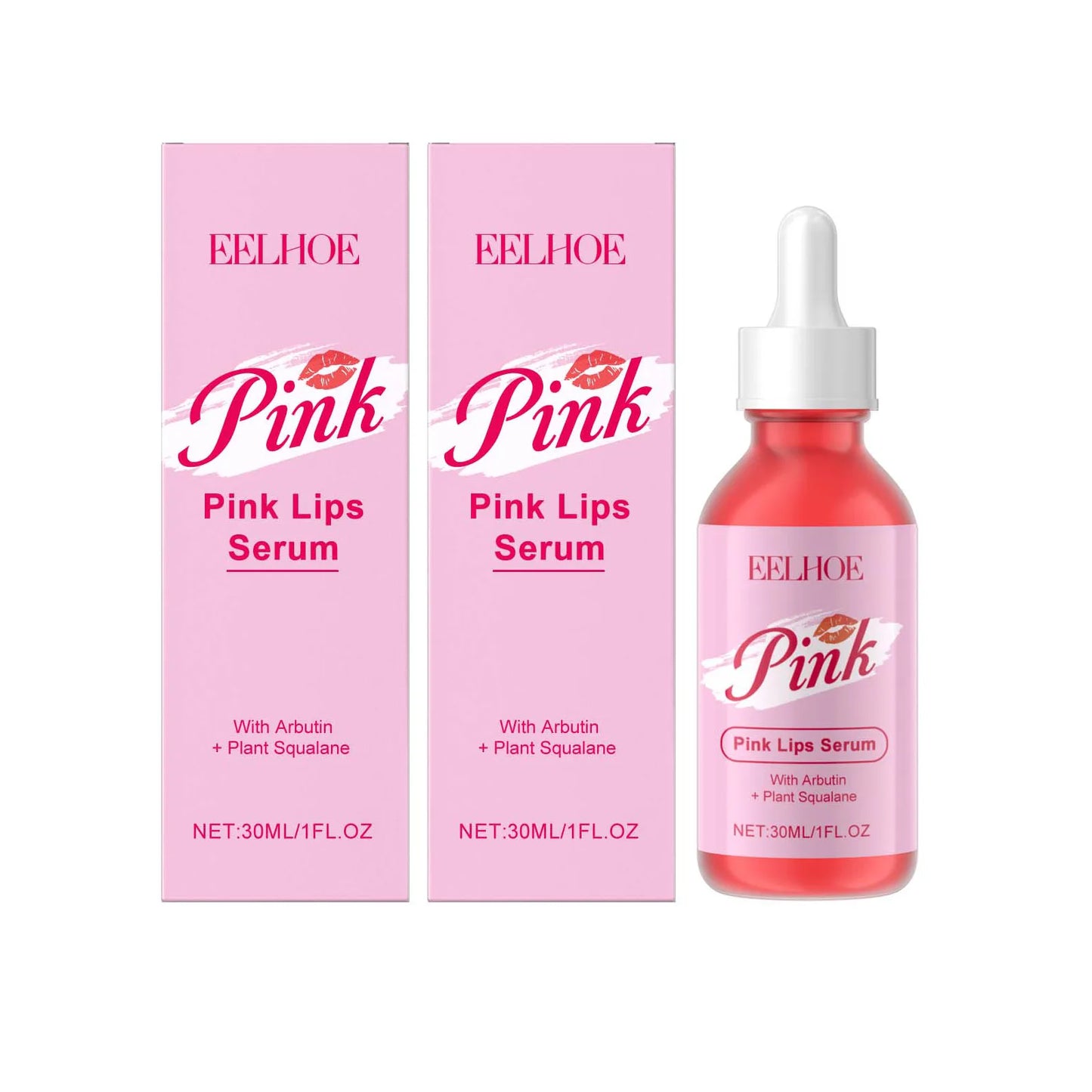 Moisturizing Lip Care Essence Removing Dead Skin Smoothing Lips Reduce Pigmentation Brightening Relieve Peeling Daily Lip Serum Peaceful Pleasures Health and Wellness 2 x 30ML Boxed