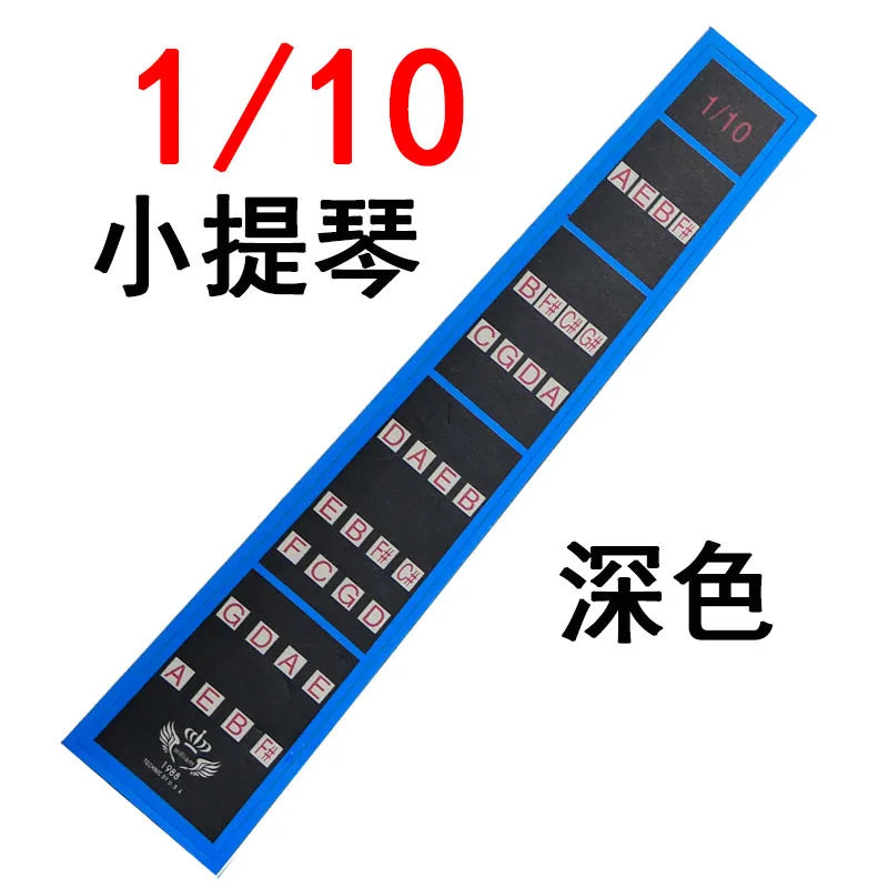 1 8-4 4 Violin Intonation Stickers Fretboard Marker Beginners