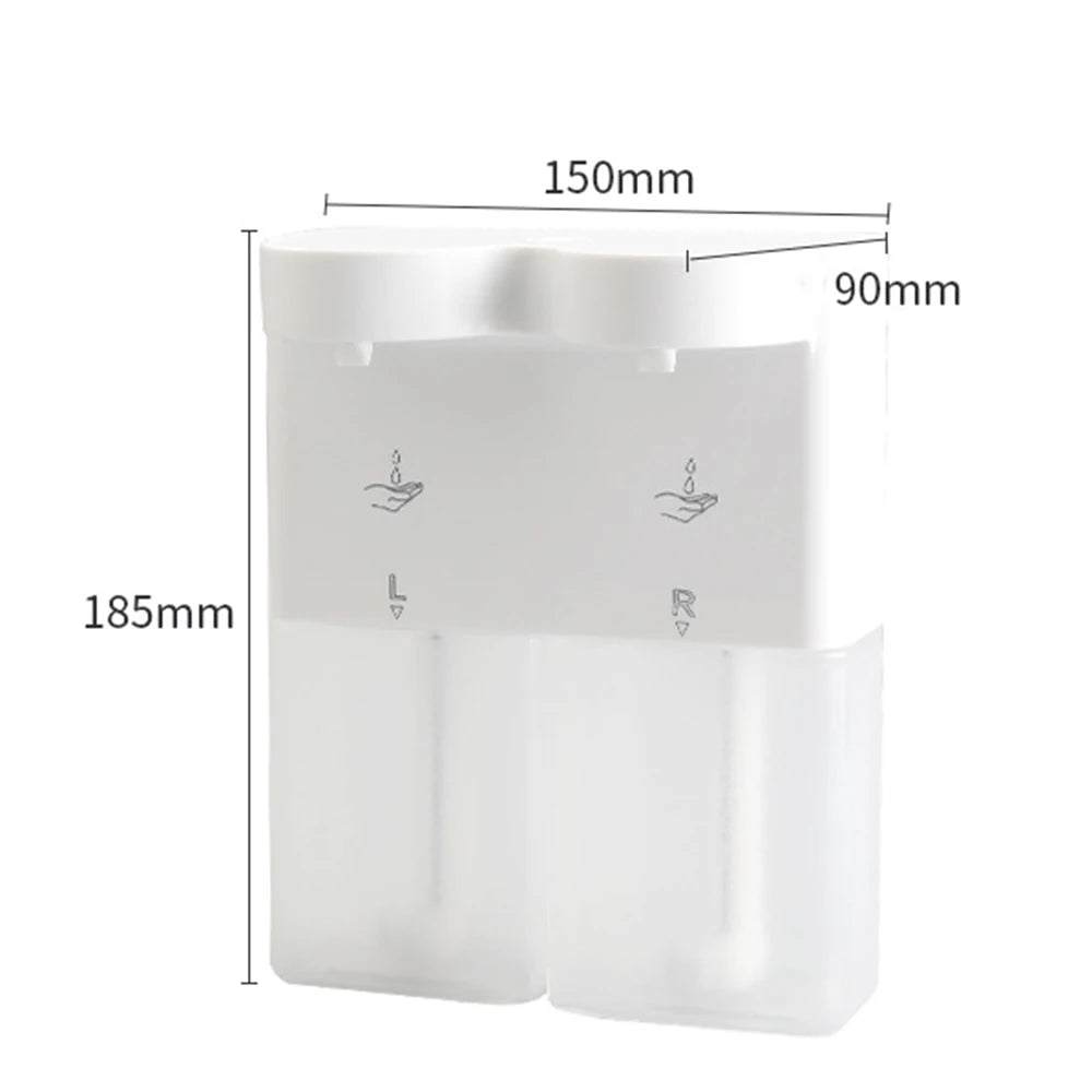 2-in-1 Automatic Induction Detergent Machine Hand Sanitizer Machine Household Wall Mounted Automatic Induction Foam Hand Soap Peaceful Pleasures Health and Wellness