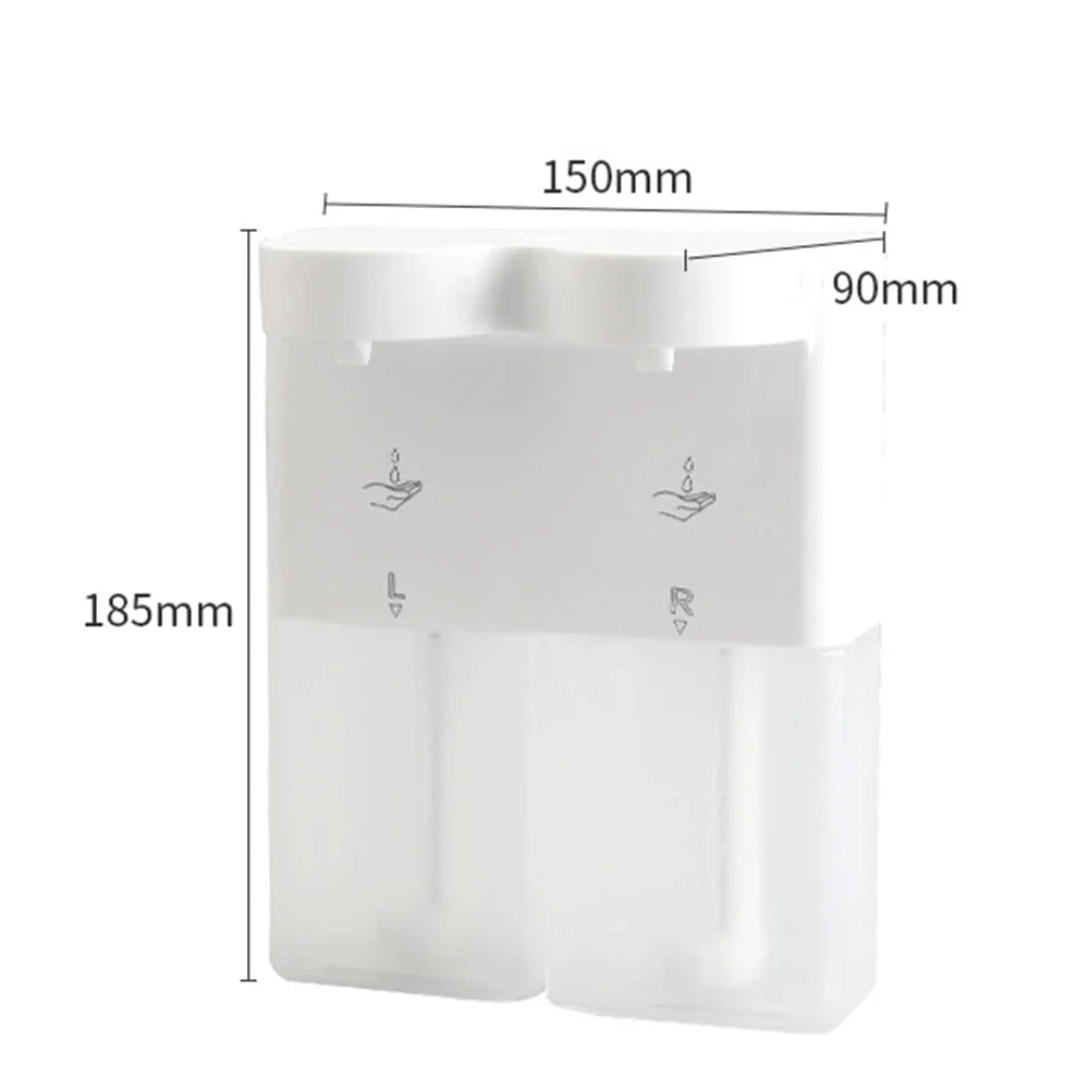 2-in-1 Touchless Foam & Liquid Soap Dispenser | Wall Mount