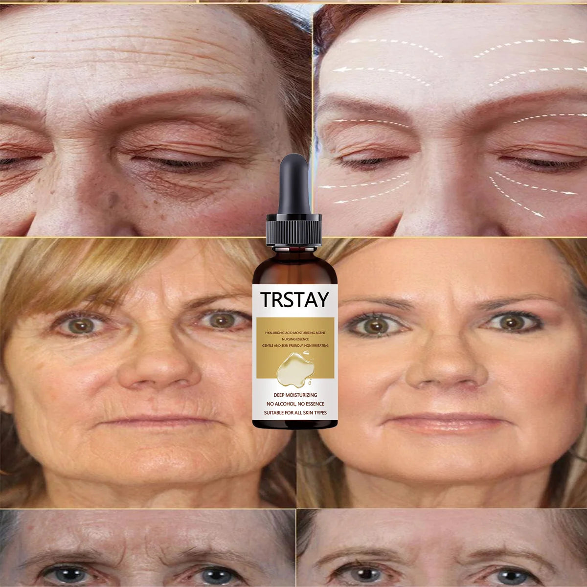 Snail Extract Serum Face Essence Anti Wrinkle Hyaluronic Acid Anti Aging Collagen Whitening Moisturizing Face Care Freeshipping Peaceful Pleasures Health and Wellness