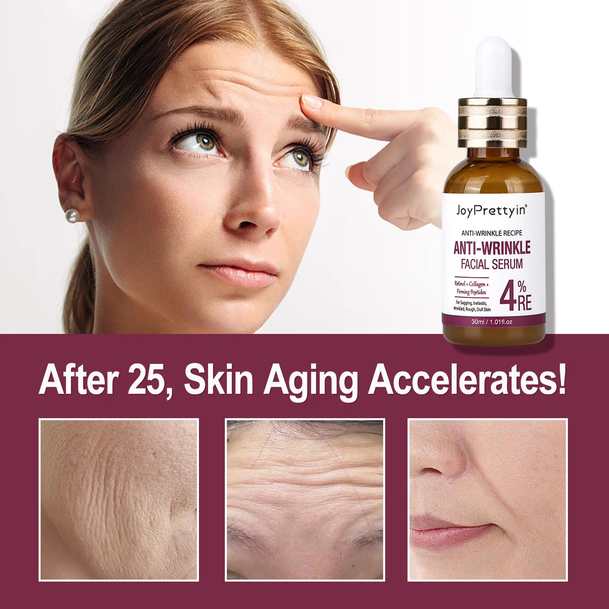 Retinol Face Serum – Anti-Aging, Firming & Moisturizing 30ml