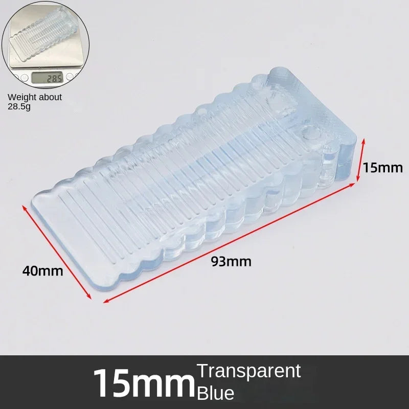 Reusable Door Stops Rubber Door Stoppers Safety Bumpers Home Improvement Offices Storms Rear Retainers Stopper Front Stoppper Peaceful Pleasures Health and Wellness S-transparent