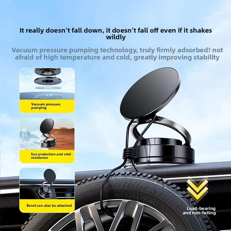 360° Rotating Magnetic Phone Holder, Foldable & Retractable, Universal Compatibility for iPhone 16/15/14/13/12 Peaceful Pleasures Health and Wellness