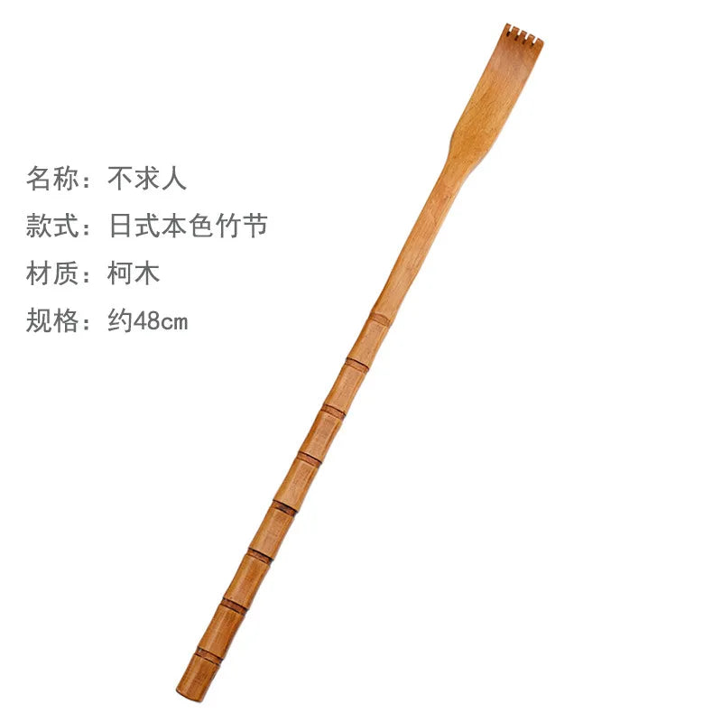 Wooden Back Scratcher Wood Back Scraper Scratching Hot Sell Massager Backscratcher Body Massage Bamboo Peaceful Pleasures Health and Wellness F