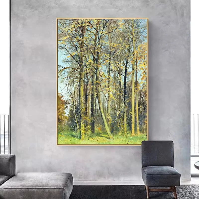 Ivan Shishkin Landscape Canvas Wall Art Print | Unframed