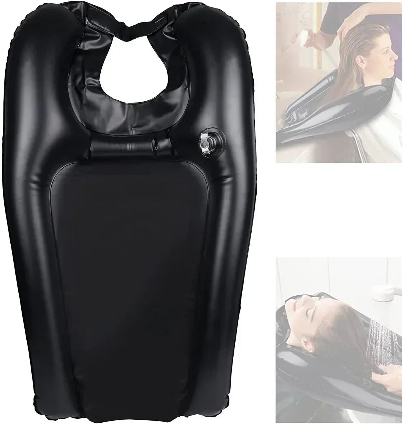 Portable Inflatable Shampoo Basin – In-Bed Hair Washing Pad