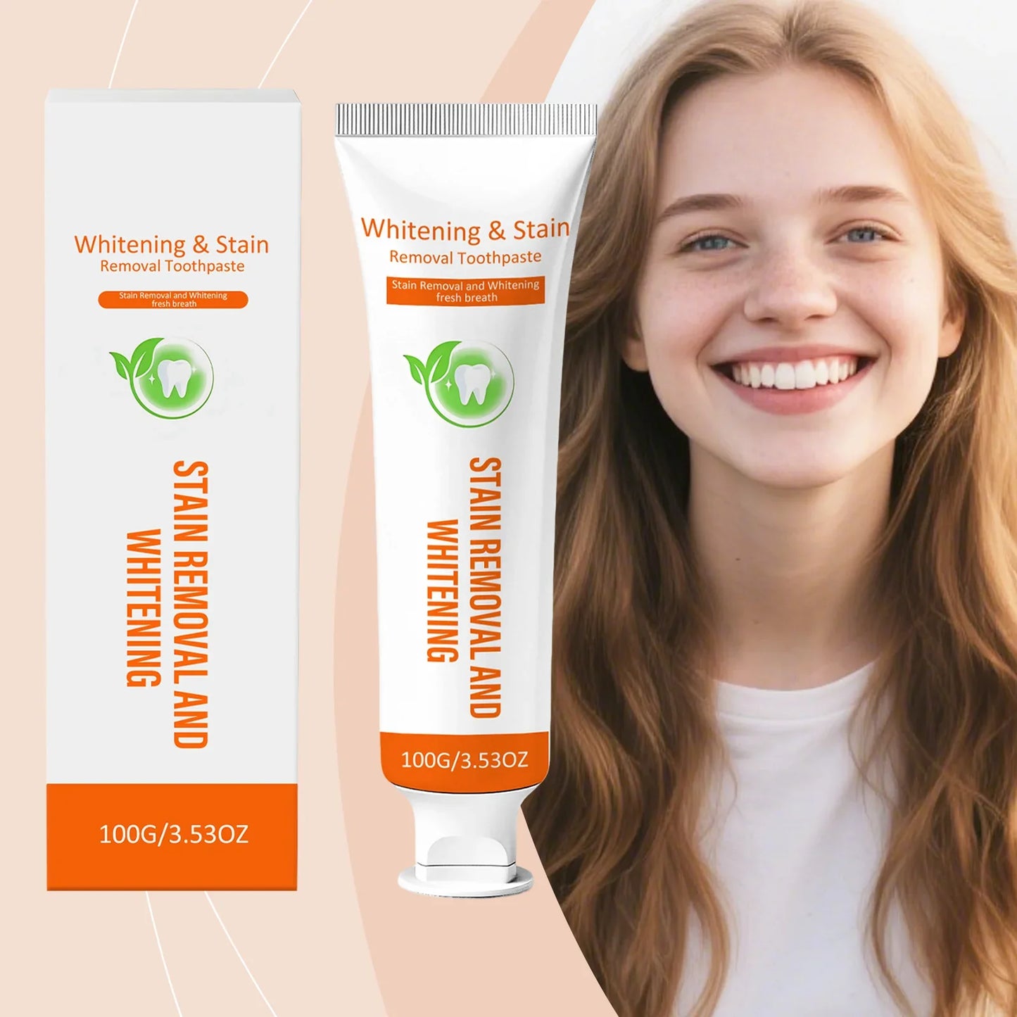 Whitening Toothpaste – Stain Removal, Fresh Breath & Gum Care