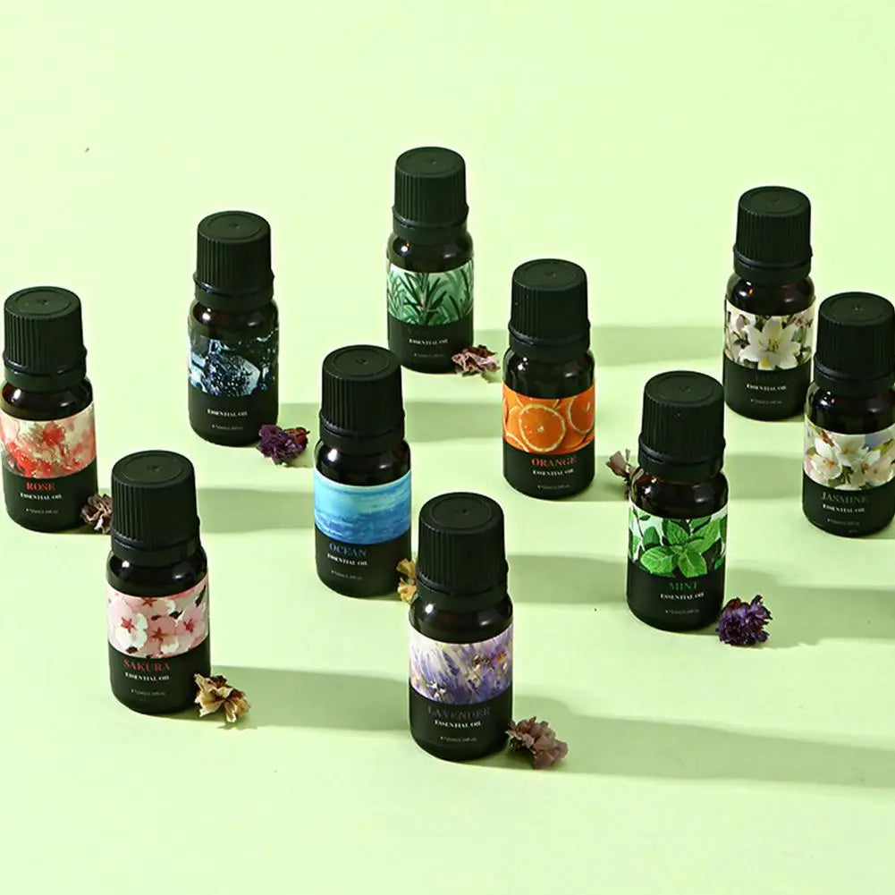 10ml Essential Oils for Diffuser & Humidifier | 15 Scents
