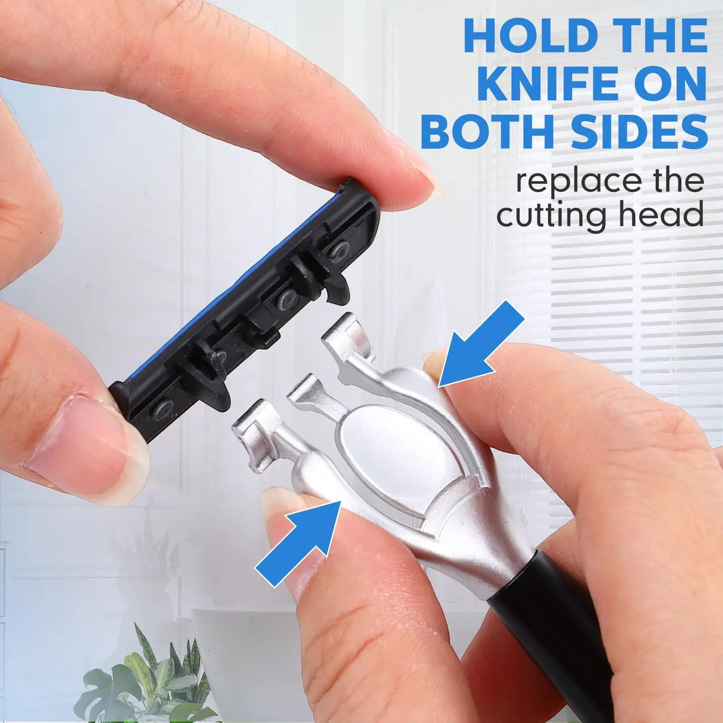 6-Layer German Steel Men's Razor Cartridges – Mach Compatible