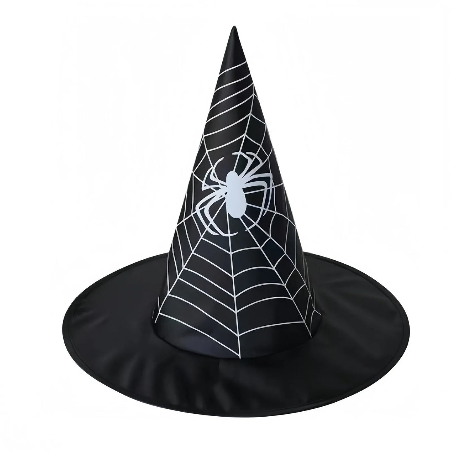 Halloween Witch Hat – Black Wizard Cap Kids & Adults