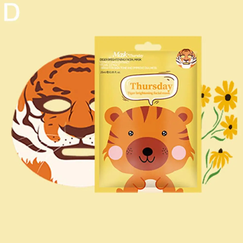 Animal Print Sheet Mask – Collagen & Hyaluronic Acid Hydration