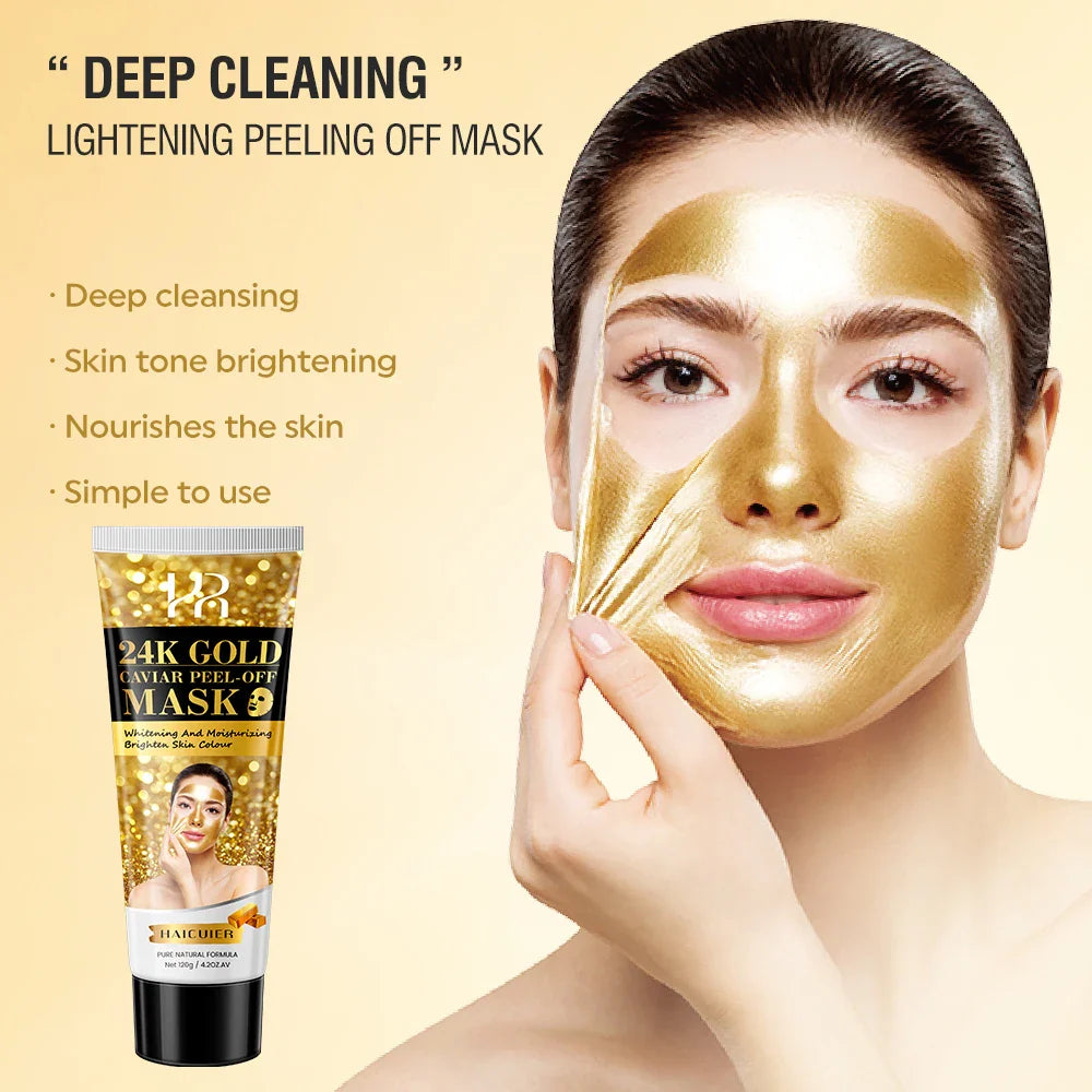 Moisturizing Peel-Off Facial Mask – Deep Clean & Natural Care