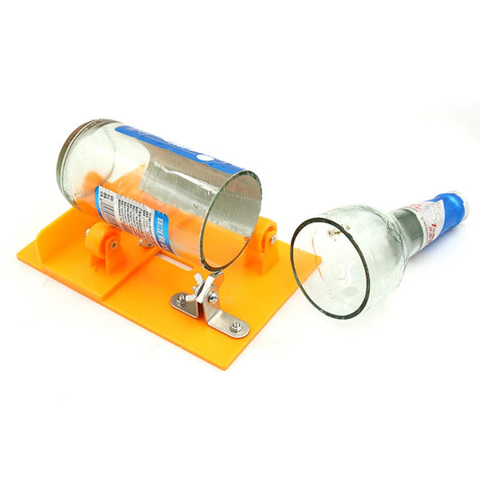 DIY Glass Bottle Cutter Adjustable Sizes Metal Glassbottle Cut Machine Wine Bottles Crafting Household Decorations Cutting Tool Peaceful Pleasures Health and Wellness