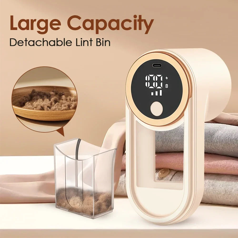 Electric Lint Remover & Fabric Shaver – 3 Speed Rechargeable