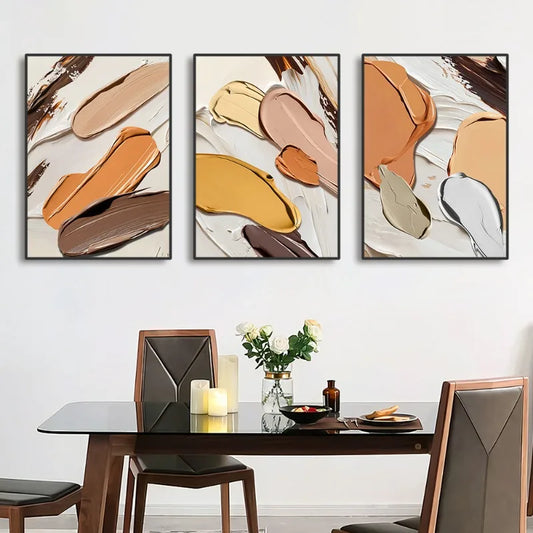 Art Oil Painting Printed Poster No Framed Poster Kraft Club Bar Canvas Vintage Poster Wall Art Painting Bedroom Study Stickers Peaceful Pleasures Health and Wellness