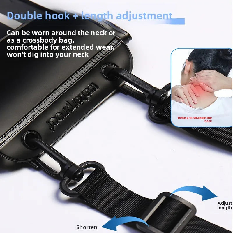 cell phone waterproof pack Smartphone pouch underwater phone case waterproof phone pouch swimming bag phone diving case floating Peaceful Pleasures Health and Wellness