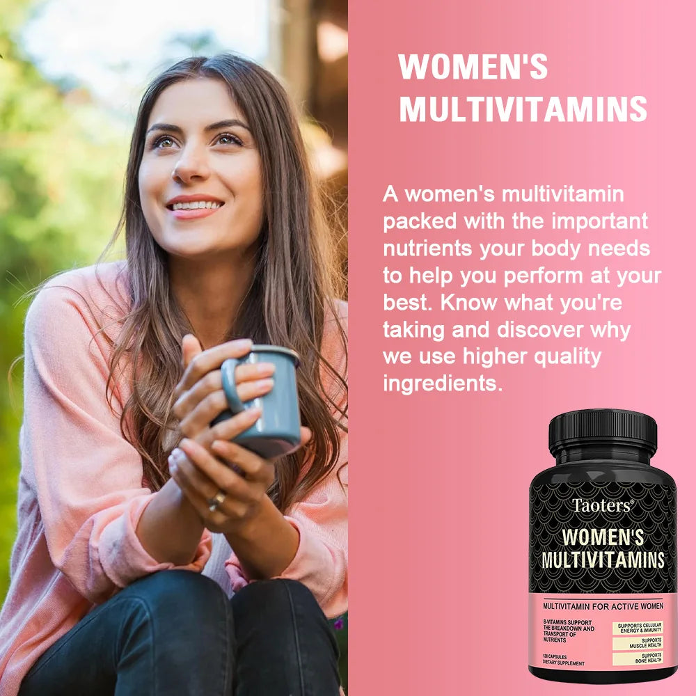 Women's Multivitamin – Hormone, Hair, Skin, Nails & Immune Health