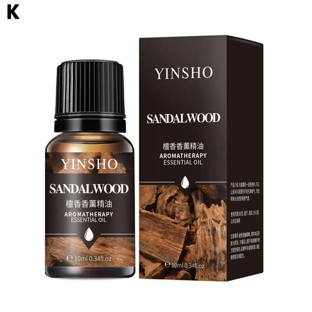 10ml Essential Oils for Aroma Diffuser and Air Freshener Peaceful Pleasures Health and Wellness sandalwood