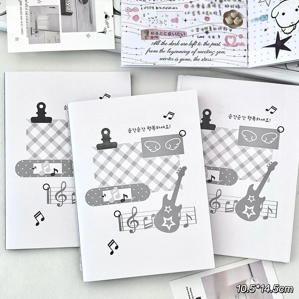 Fragmented Dream Symphony Fixed Page Notebook Ins Full Inner Handbook
