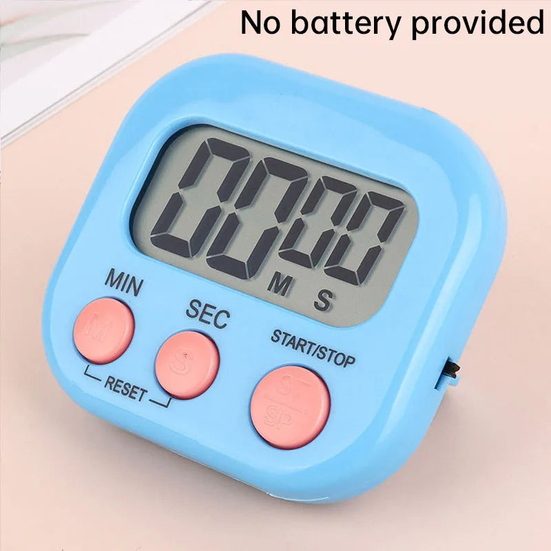 Magnetic LCD Digital Kitchen Timer – Countdown & Count-Up