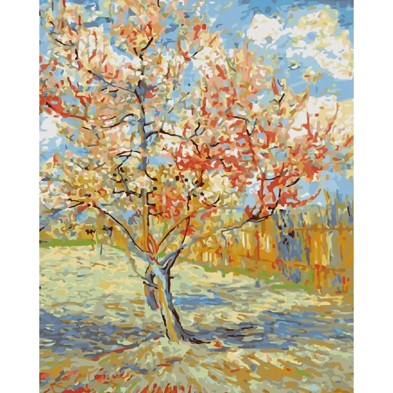 Van Gogh Sky Paint by Numbers Kit | 60x75cm Canvas Art Paint by Numbers Kit Peaceful Pleasures Health and Wellness