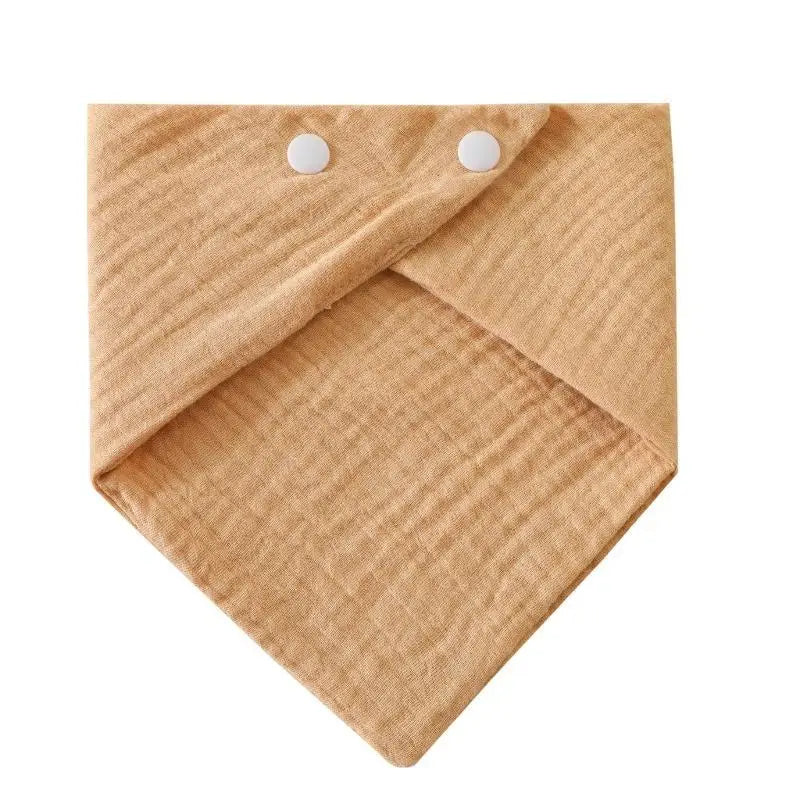 4-Layer Cotton Baby Burp Cloth & Drool Bib | Newborn 0–1Y