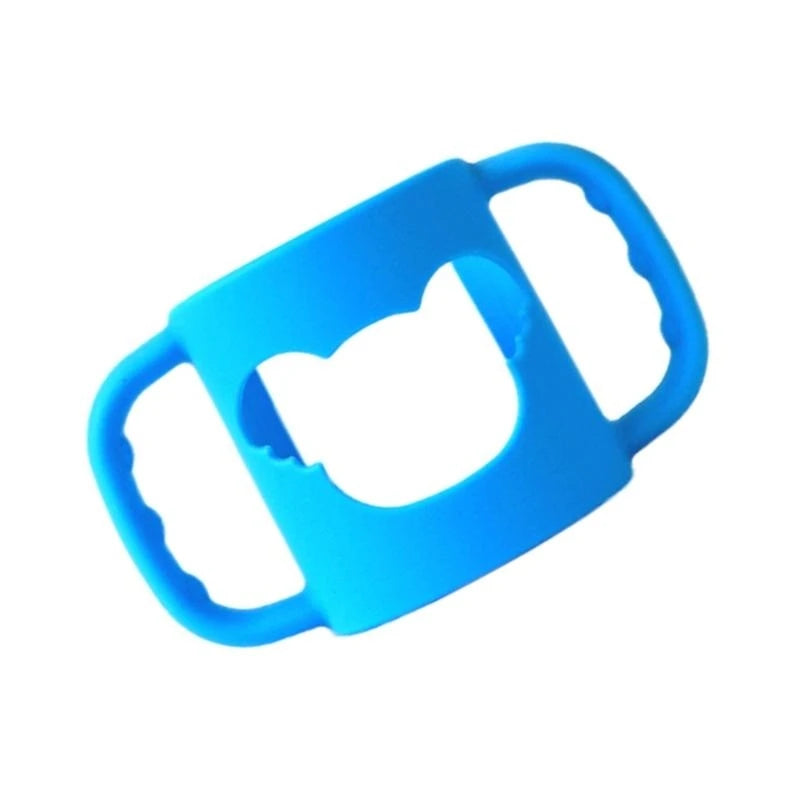 Baby Bottle Silicone Grip Handle Sleeve | Infant Feeding Aid