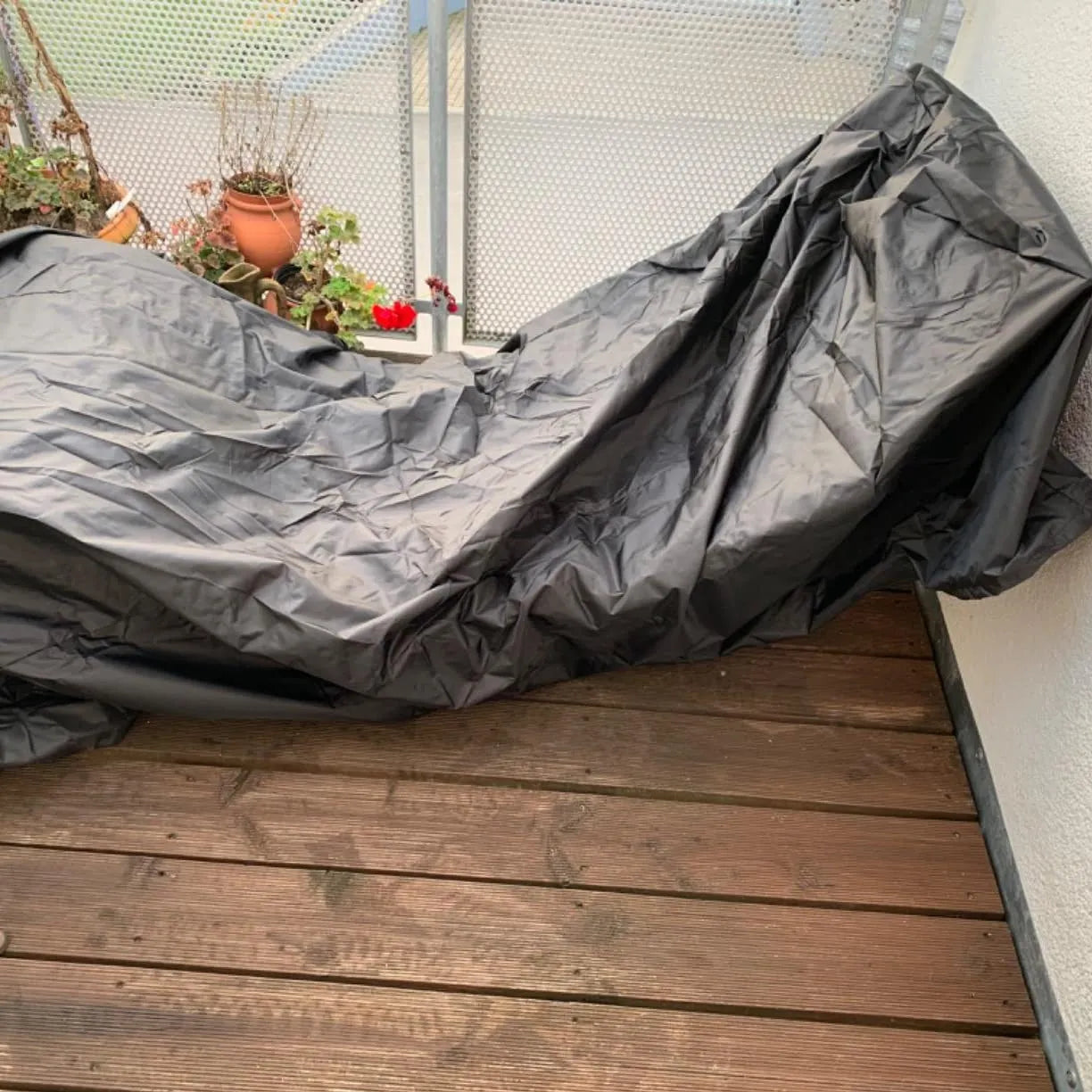 A36T-Sunlounger Cover 208 X 76 X 41 / 79Cm Sun Lounger Cover Weatherproof Garden Lounger Cover For Garden Furniture Cover Peaceful Pleasures Health and Wellness gray