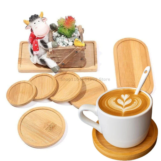 Bamboo Wood Tray Set – Plant, Bathroom & Kitchen Organizer Bamboo Tray Set Oasis Select