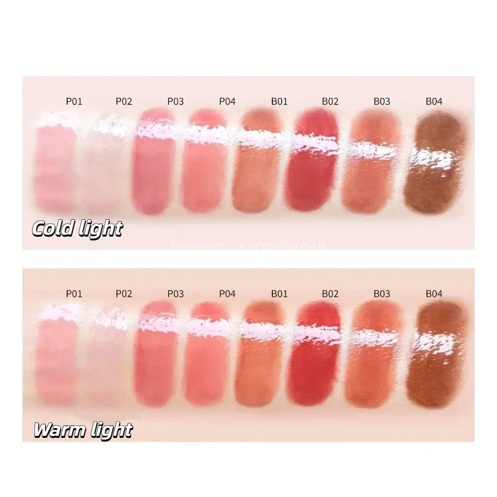FLORTTE Glass Sea Solid Lip Gloss Mirror Glaze & Lip Tint