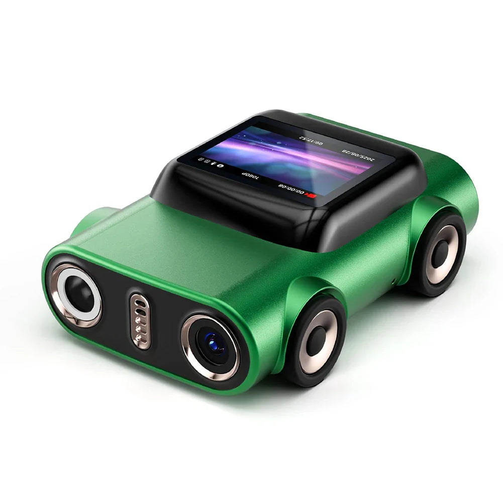 2K HD Car-Shaped Keychain Camera | 130° Wide Angle Auto Focus