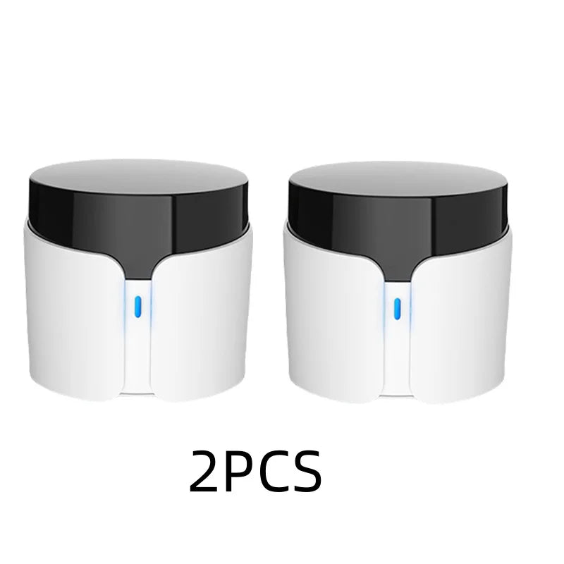 BroadLink RM5 Plus Smart Remote Control Wifi IR Bluetooth Hub Controller Timer Voice Control Work for Alexa Google Assistant Peaceful Pleasures Health and Wellness 2PCS RM5 Plus