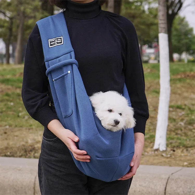 Pet Sling Carrier Bag | Crossbody Shoulder Bag for Small Dogs & Cats