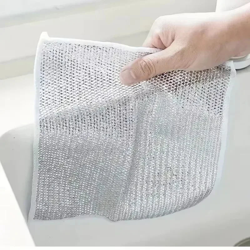 Silver Wire Magic Kitchen Cleaning Cloth – 1–20 Pack