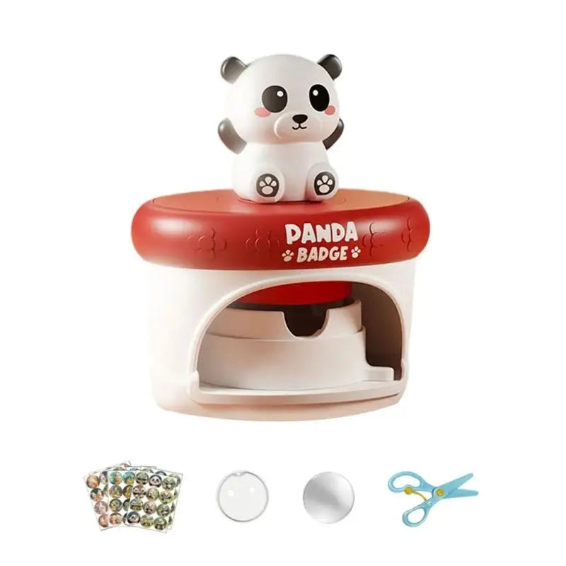 Kids Badge Maker Kit | Creative Art Craft Badge Press Machine