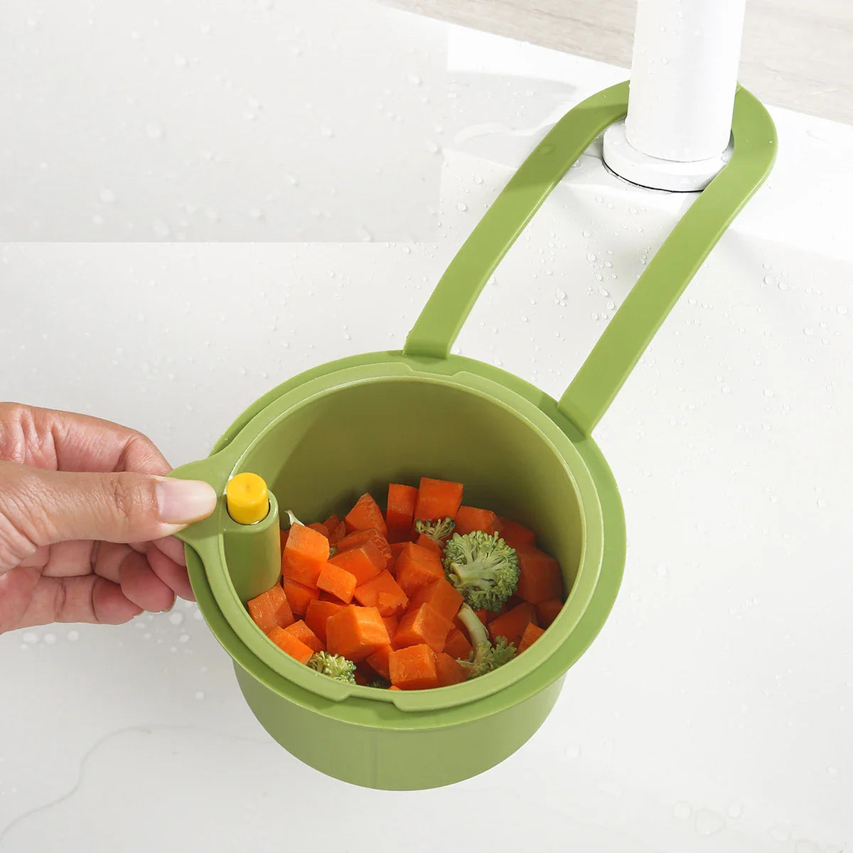 Hanging Kitchen Sink Drain Basket | Food Scrap Filter