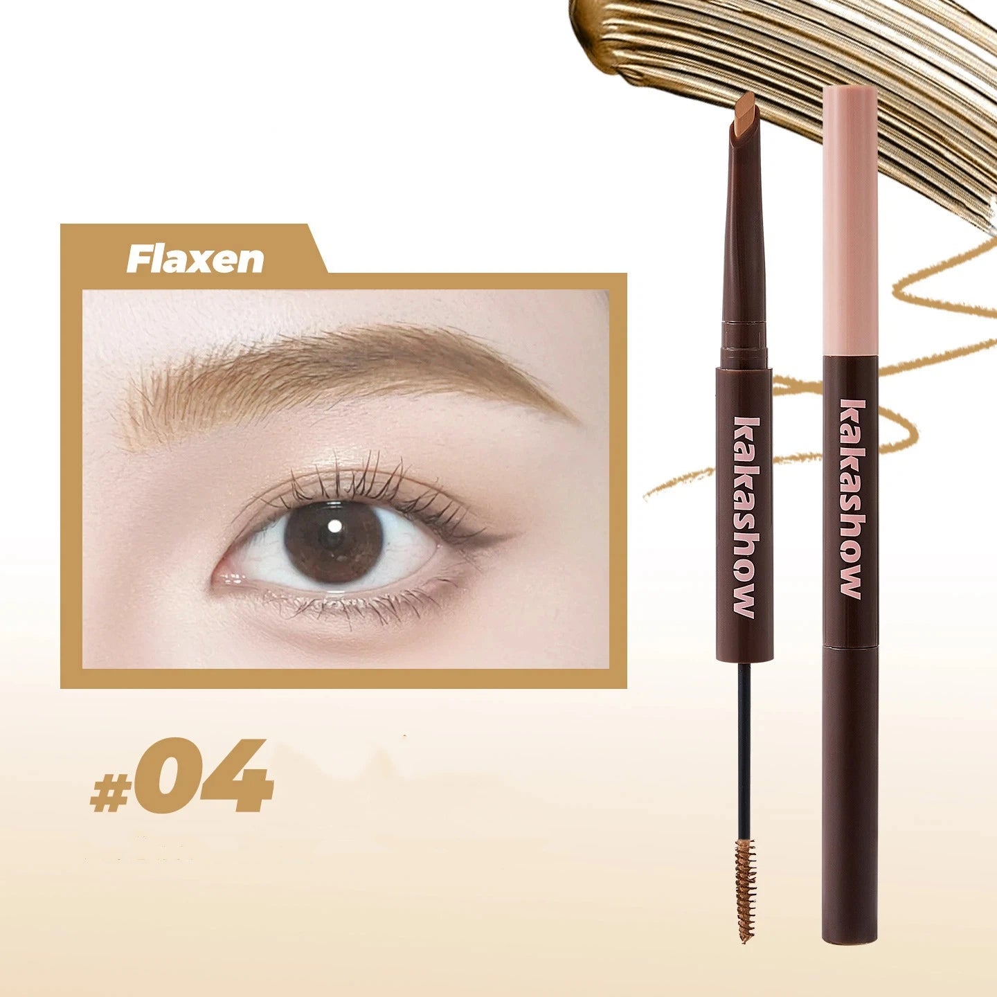Waterproof Double-Ended Eyebrow Pencil & Tinting Cream | Matte
