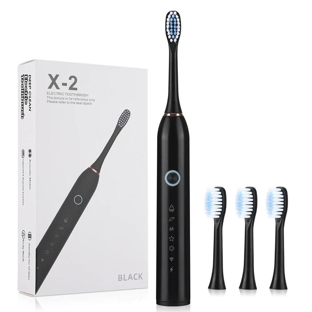 Hailicare Sonic Electric Toothbrush | 6 Modes, 4 Heads, IPX67
