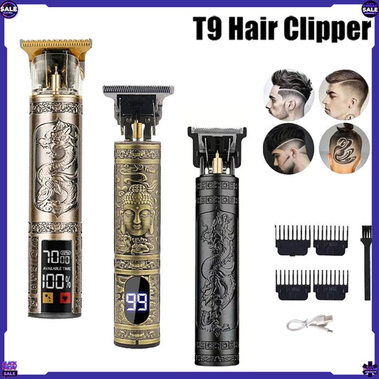 XMSJ T9 Rechargeable Hair Clipper & Trimmer for Men Hair Clipper Peaceful Pleasures Health and Wellness